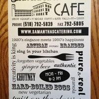 Foto scattata a Samantha&#39;s Cafe &amp; Catering da Liz W. il 3/7/2013