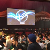 Photo taken at Press Centre - Eurovision Song Contest 2015 by Michalis S. on 5/23/2015