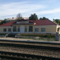 Photo taken at Станция Криволучье by Zee T. on 6/13/2014
