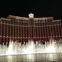 Photo taken at Fountains of Bellagio by Mikhail S. on 5/6/2013