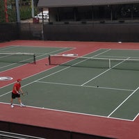 Photo taken at Dan Magill Tennis Complex by Jarrad H. on 9/15/2013