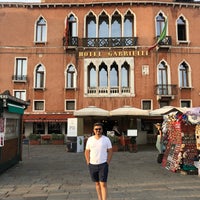 Photo taken at Hotel Gabrielli Sandwirth Venice by Orhan S. on 7/22/2019