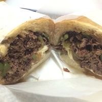 Photo taken at Steven&#39;s Philly Cheesesteaks by Osamu Y. on 8/19/2014