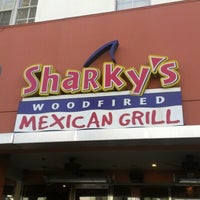 Photo taken at Sharky&amp;#39;s Woodfired Mexican Grill by John D. on 11/26/2012