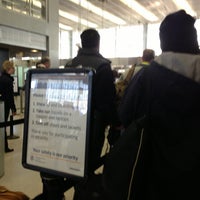 Photo taken at Security Checkpoint by Christy M. on 3/13/2013