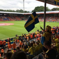 Photo taken at Stadion De Vijverberg by Elsje P. on 7/29/2017