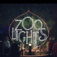 Photo taken at Houston Zoo Lights 2012 by sophye R. on 1/2/2013