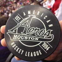Photo taken at Houston Aeros Hockey Club by celli59 on 3/15/2013