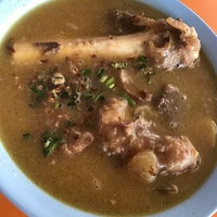 Photo taken at Haji M. Abdul Rajak Stall (Kambing Soup) by Cathy S. on 4/11/2017