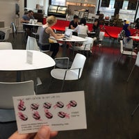 Photo taken at Nous Espresso Bar -  Graduate Student Center by Kim G. on 7/14/2017