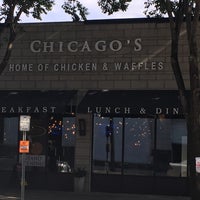 Photo taken at Chicago&amp;#39;s Home of Chicken &amp;amp; Waffles by Craig G. on 7/27/2017