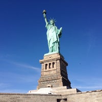 Photo taken at Statue of Liberty by yuki_air on 2/11/2015