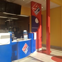 Photo taken at Domino&amp;#39;s Pizza by Ashley B. on 4/21/2013