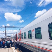 Photo taken at Поезд 104 МА Брянск-Москва by Sergey G. on 6/13/2016