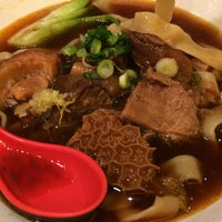 Photo taken at Chef Hung Taiwanese Beef Soup Noodle by CY L. on 11/7/2014