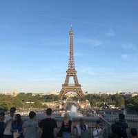 Photo taken at Place du Trocadéro by CY L. on 8/4/2018