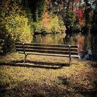Photo taken at Winding River Park by Amanda E. on 10/14/2012