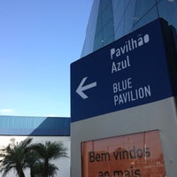 Photo taken at Pavilhao Azul by Miriam D. on 11/21/2012