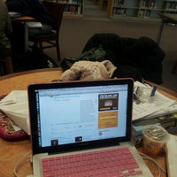 Photo taken at UDC Library by Luz M. on 1/29/2013
