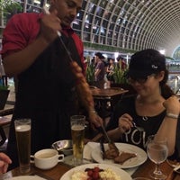 Photo taken at Carnivore Brazilian Churrascaria by Yongsuk H. on 3/26/2016