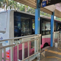 Photo taken at Halte TransJakarta Polda Metro by Fery A. on 9/26/2019
