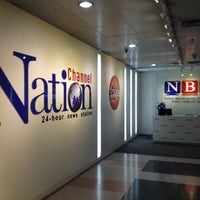 Photo taken at Nation TV by Chantra L. on 5/15/2013