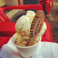 Photo taken at Hay Rosie Craft Ice Cream Co. by Yosh25 on 12/7/2014