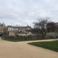 Photo taken at Jardin Catherine Labouré by Aaron A. on 1/2/2019
