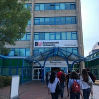 Photo taken at Bournemouth University by Naz G. on 7/2/2018