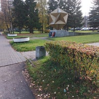 Photo taken at Памятник аэродрому «Гражданка» by Mila N. on 10/9/2020