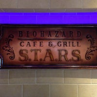 Photo taken at Biohazard Café &amp;amp; Grill S.T.A.R.S. by T on 6/26/2013