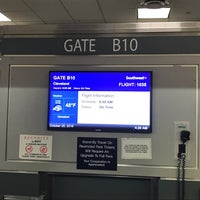 Photo taken at Gate B10 by Brian S. on 10/25/2016