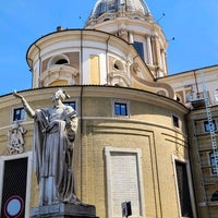 Photo taken at Piazza Augusto Imperatore by Jt T. on 4/20/2022
