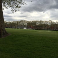 Photo taken at Vincent Square Playing Fields by Emre A. on 5/3/2016