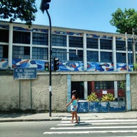 Photo taken at Escola Municipal Grécia by Tiago V. on 1/28/2014