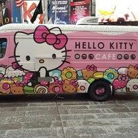 Photo taken at Hello Kitty Cafe Truck Pop-Up by Joe N. on 10/25/2015