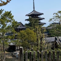Photo taken at Horyu-ji Temple by youmnb on 3/16/2024