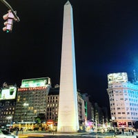 Photo taken at Obelisco - Plaza de la República by Gustavo M. on 9/11/2015