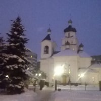 Photo taken at Храм Софии Слуцкой by Julie ♌ K. on 1/20/2017