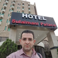 Photo taken at Sulaimani Palace Hotel by Rasoo T. on 11/21/2016