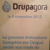 Photo taken at Drupagora by Vincent M. on 11/9/2012