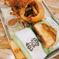 Photo taken at BurgerFi by Stacey on 1/10/2020