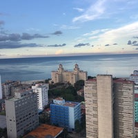 Photo taken at Hotel Tryp Habana Libre by Tolga C. on 9/27/2017