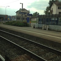 Photo taken at Bahnhof Pieterlen by Antoine C. on 6/20/2013