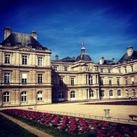 Photo taken at Luxembourg Garden by Claire on 4/21/2013