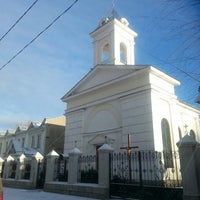Photo taken at Католический Храм Божьей Матери Лоретанской by Владимир Т. on 12/1/2013