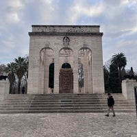 Photo taken at Mausoleo Ossario Gianicolense by Artem Z. on 1/6/2023