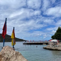 Photo taken at Olympos Mocamp Beach Club by Tolga D. on 8/25/2022
