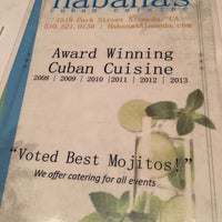Снимок сделан в Habana&amp;#39;s Cuban Cuisine пользователем Rico Paborito 1/8/2016