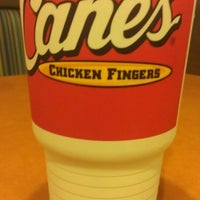Photo taken at Raising Cane&amp;#39;s Chicken Fingers by Lisa on 4/7/2013